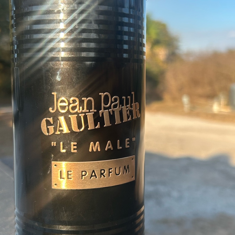 Jean Paul Gaultier Gold and Black Perfume Bottle